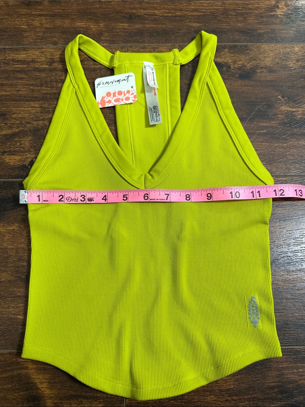 FP Movement Happiness Runs Tank Honeydew M/L NWT 💚 - Picture 4 of 5